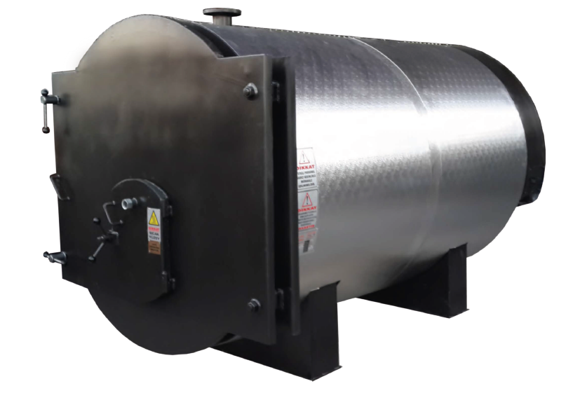 Katı Yakıtlı 3 Geçişli Sıcak Su Kazanı