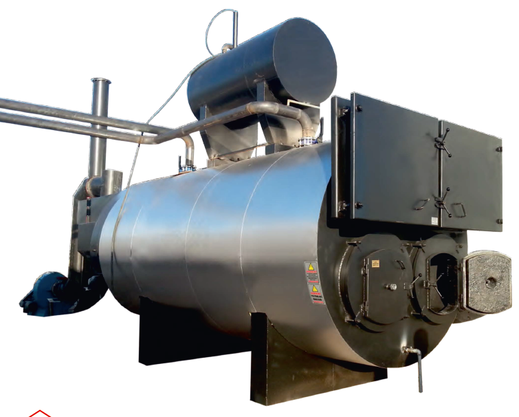 Katı Yakıtlı 3 Geçişli Sıcak Su Kazanı