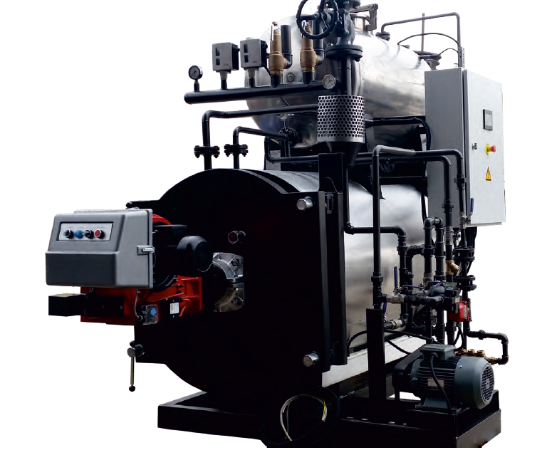 Sıvı Gaz Yakıtlı Serpantinli Buhar Jeneratörü